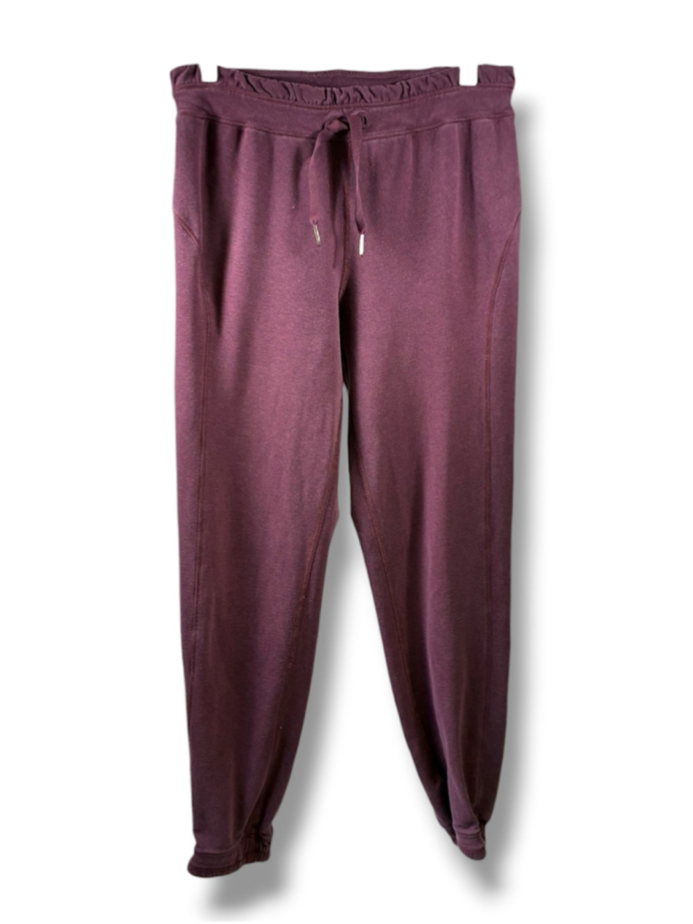 Lululemon Joggers Pants with Drawstring in Burgundy Size 10